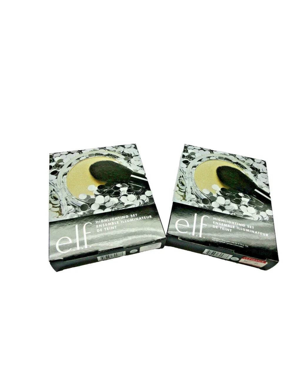 2 Pack  E.L.F Highlighting Ensemble Illuminator & Brush Set